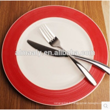 Assiette en céramique de 10.5 &quot;pour la promotion